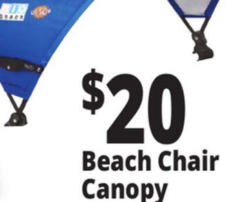 Ocean State Job Lot Rio beach mycanopy personal chair shade offer