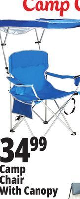 Ocean State Job Lot Folding chair with canopy offer