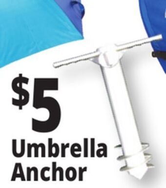 Ocean State Job Lot Beach umbrella anchor offer