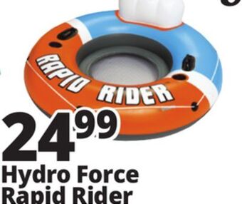 Ocean State Job Lot Bestway hydro-force rapid rider tube, 53 offer