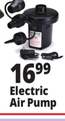 Ocean State Job Lot Intex quick-fill electric air pump offer