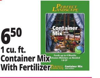 Ocean State Job Lot Container mix with fertilizer, 1 cu ft offer