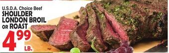 Bravo Supermarkets Shoulder london broil or roast offer