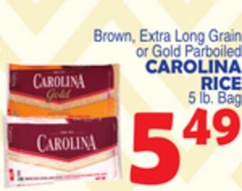 Bravo Supermarkets Carolina rice offer