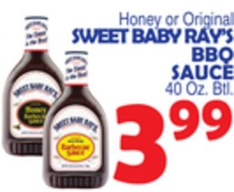 Bravo Supermarkets Sweet baby ray's bbq sauce offer