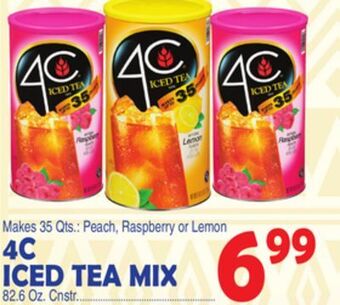 Bravo Supermarkets 4c iced tea mix offer