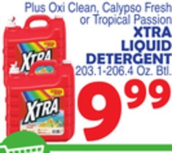Bravo Supermarkets Xtra liquid detergent offer