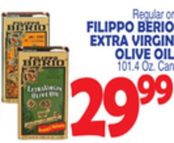 Bravo Supermarkets Filippo berio extra virgin olive oil offer