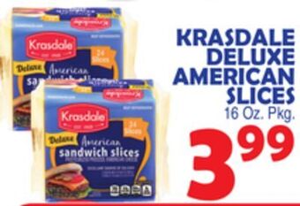 Bravo Supermarkets Krasdale deluxe american slices offer