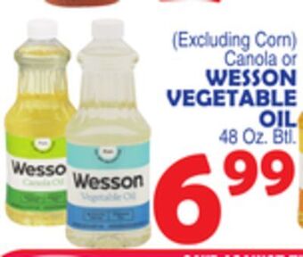 Bravo Supermarkets Wesson vegetable oil offer