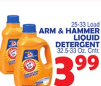 Bravo Supermarkets Arm & hammer liquid detergent offer