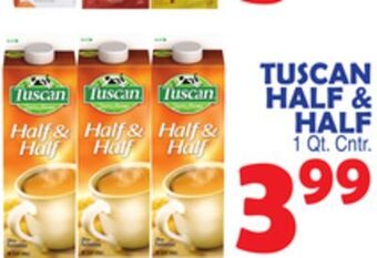 Bravo Supermarkets Tuscan half & half offer