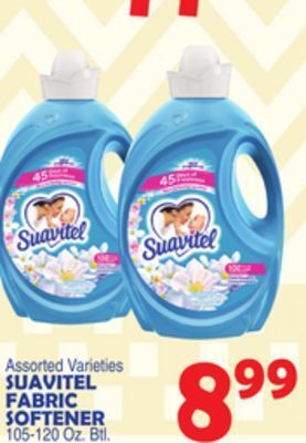 Bravo Supermarkets Suavitel fabric softener offer
