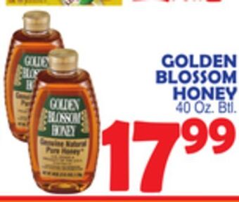 Bravo Supermarkets Golden blossom honey offer