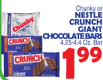 Bravo Supermarkets Nestle crunch giant chocolate bars offer