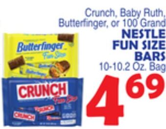 Bravo Supermarkets Nestle fun size bars offer