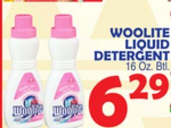 Bravo Supermarkets Woolite liquid detergent offer
