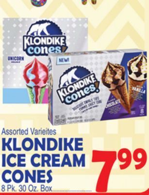 Bravo Supermarkets Klondike ice cream cones offer