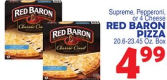 Bravo Supermarkets Red baron pizza offer