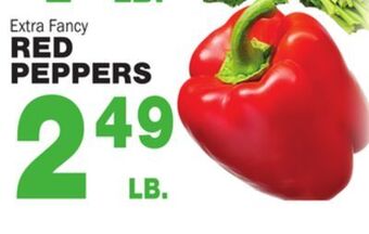 Bravo Supermarkets Red red peppers offer