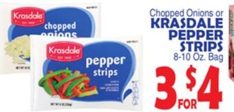 Bravo Supermarkets Krasdale pepper strips offer