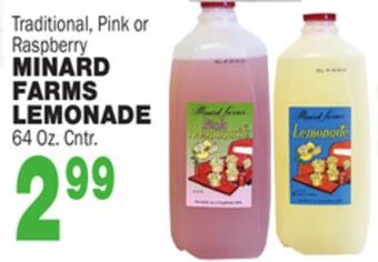 Bravo Supermarkets Minard farms lemonade offer