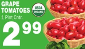 Bravo Supermarkets Grape tomatoes offer