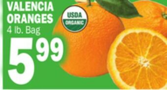Bravo Supermarkets Valencia oranges offer