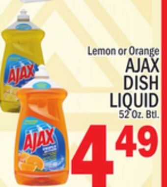C Town Ajax dish liquid offer