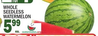 C Town Whole seedless watermelon offer