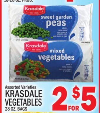 C Town Krasdale vegetables offer