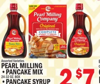 C Town Pearl milling • pancake mix 24-32 oz. box offer