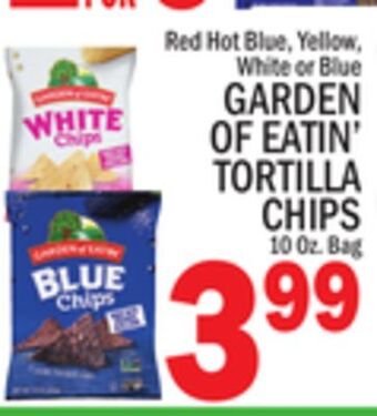 C Town Garden of eatin' tortilla chips offer