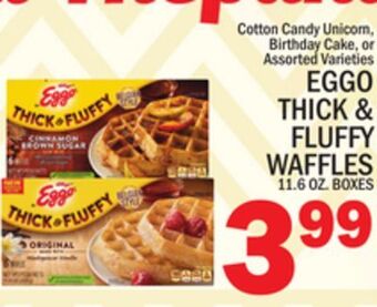 C Town Eggo thick & fluffy waffles offer