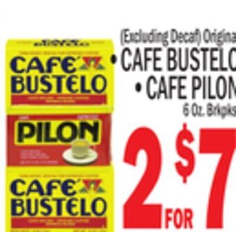 C Town • cafe bustelo • cafe pilon offer