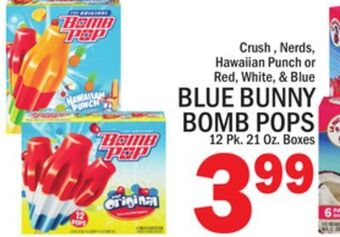 C Town Blue bunny bomb pops offer