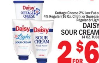 C Town Daisy sour cream offer