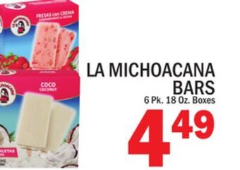 C Town La michoacana bars offer
