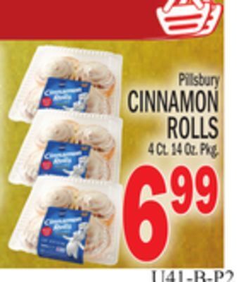 C Town Pillsbury cinnamon rolls offer