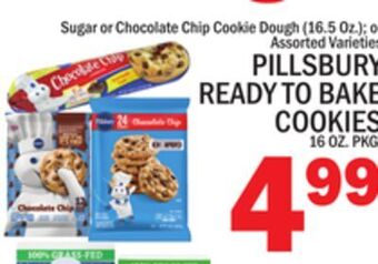 C Town Pillsbury ready to bake cookies 16 oz. pkg. offer