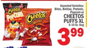 C Town Cheetos puffs xl offer