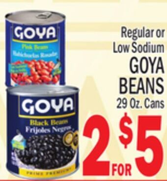 C Town Goya beans offer