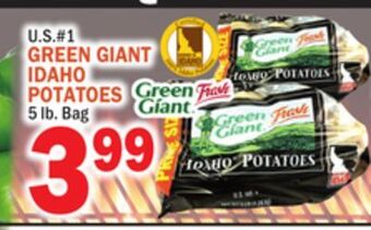 C Town Green giant idaho potatoes offer