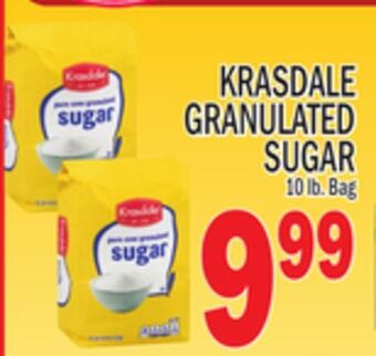 C Town Krasdale granulated sugar offer