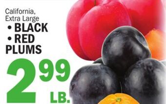 C Town • black • red plums offer