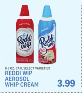 Kings Food Markets Reddi wip aerosol whip cream offer
