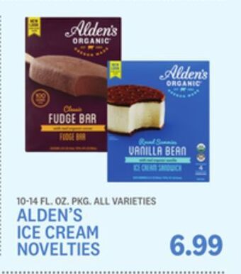 Kings Food Markets Alden's ice cream novelties offer