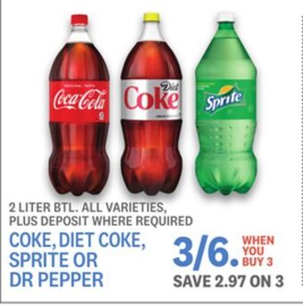 Kings Food Markets Coke, diet coke, sprite or dr pepper offer
