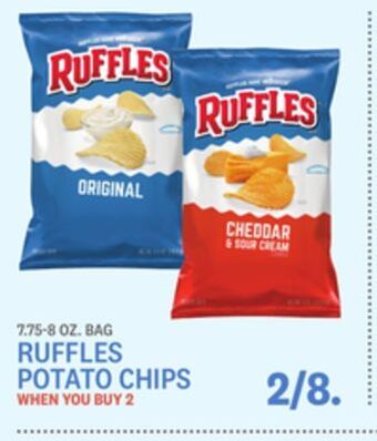 Kings Food Markets Ruffles potato chips offer