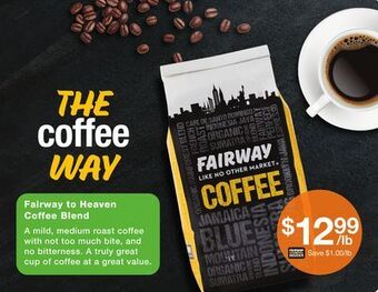 Fairway Store Market Fairway to heaven coffee blend offer